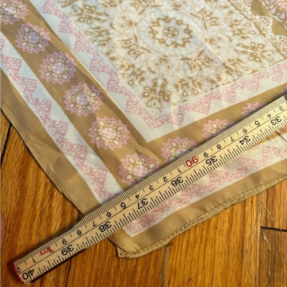 🆘LAST DISCOUNT🆘  Cato Geometric Floral Square Scarf